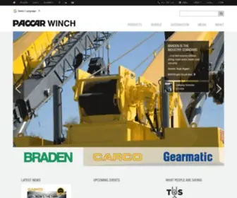 Paccarwinch.com(PACCAR Winch Division) Screenshot
