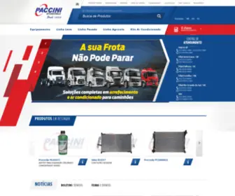 Paccini.com.br(Home) Screenshot