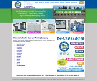 Paccopy.com(Copying, Printing and Bindery Services) Screenshot