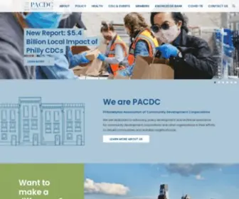 PaCDc.org(We are PACDC) Screenshot