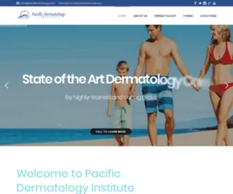 PaCDermatology.com(Pacific Dermatology) Screenshot