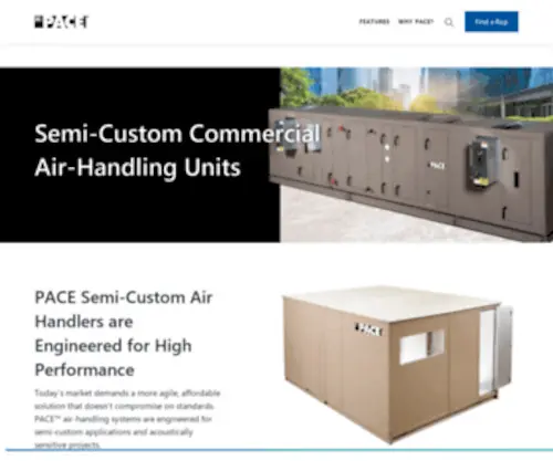 Pace-Airsystems.com(Pace Air Systems) Screenshot