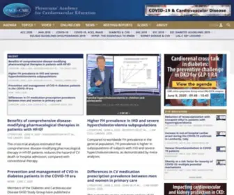 Pace-CME.org(Education, innovation, policy in cardiovascular medicine) Screenshot