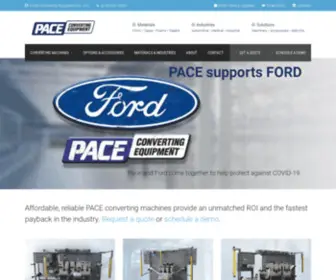 Pace-Equipment.com(Pace Equipment) Screenshot