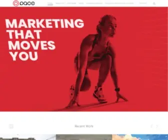 Paceadv.com(Creative Marketing & Branding) Screenshot