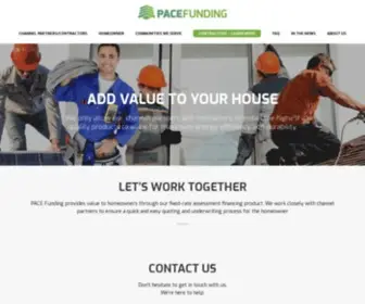 Pacefunding.com(PACE Funding) Screenshot