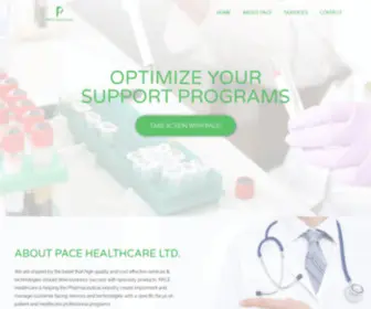 Pacehealthcare.ca(PACE Healthcare Ltd) Screenshot