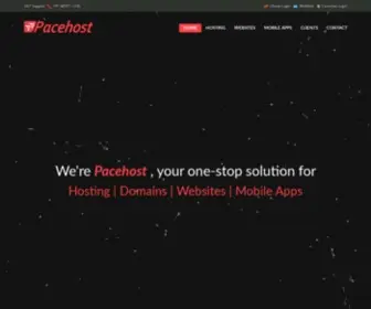 Pacehost.com(Pacehost Technologies) Screenshot