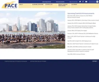 Pacehsnyc.org(Pace High School) Screenshot