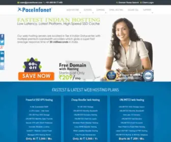 Paceinfonet.com(Best Web hosting in Mumbai) Screenshot