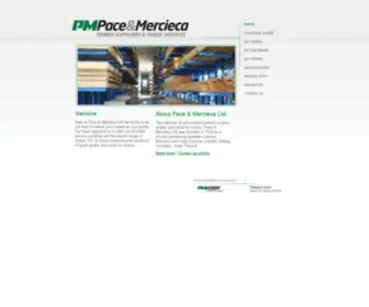 Pacemercieca.com.mt(Welcome message) Screenshot