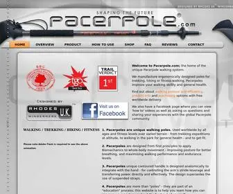 Pacerpoles.co.uk(Hiking, Walking & Trekking Poles) Screenshot