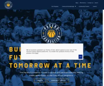 Pacersfoundation.org(Pacersfoundation) Screenshot