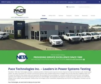 Pacetechnologies.com(Pace Technologies Inc) Screenshot