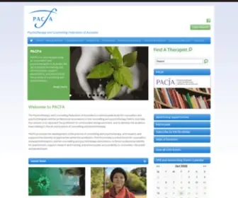 PacFa.org.au(PacFa) Screenshot