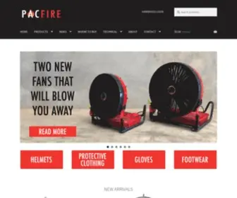 PacFire.com.au(Pac Fire Australia) Screenshot