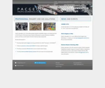 PacGeo.com(Pacific Geomatics Ltd) Screenshot