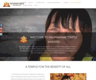 Pachamamatemple.org(Pachamama temple) Screenshot