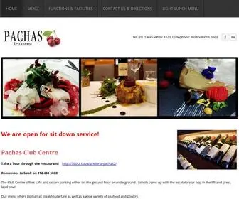 Pachas.co.za(PACHAS) Screenshot