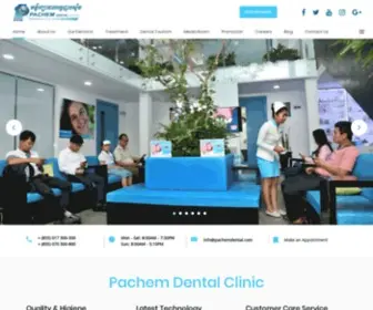 Pachemdental.com(Pachem Dental Clinic) Screenshot