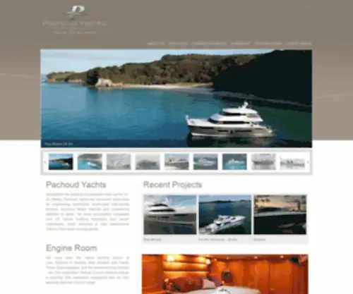 Pachoud.co.nz(Pachoud Yachts New Zealand) Screenshot
