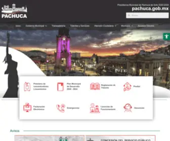 Pachuca.gob.mx(Pachuca) Screenshot