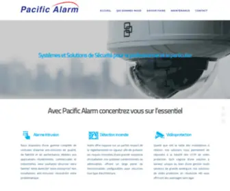 Pacificalarm.pf(Pacific Alarm) Screenshot