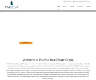 Pacificarealestate.com(Commercial Real Estate Santa Barbara) Screenshot