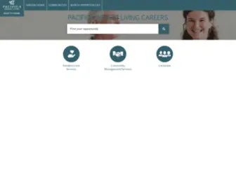 Pacificaseniorlivingcareers.com(Pacifica Senior Living Careers) Screenshot