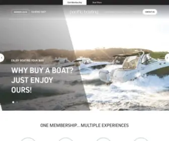 Pacificboating.com.au(Boat Share Sydney) Screenshot