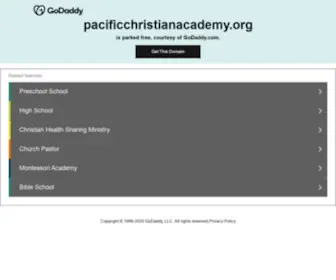 Pacificchristianacademy.org(Pacificchristianacademy) Screenshot