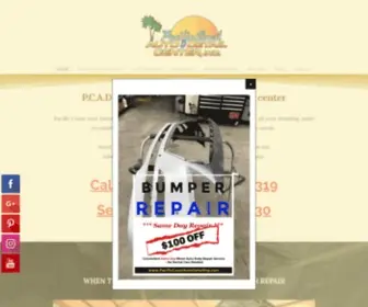 Pacificcoastautodetailing.com(Pacific Coast Auto Detail Center) Screenshot