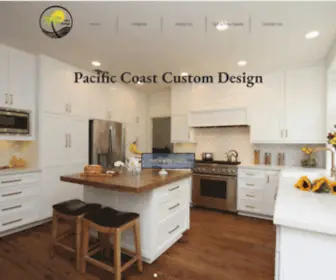 Pacificcoastfurniture.com(Premier Custom Cabinet Maker and Home Remodeling General Contractor in Southern California) Screenshot