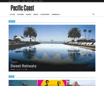 Pacificcoastmagazine.com(Pacific Coast Magazine) Screenshot