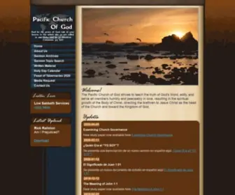 Pacificcog.org(PacificCoG) Screenshot