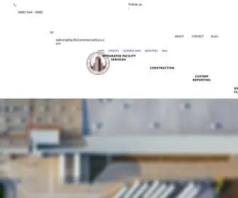 PacificcommercialsvCS.com(Commercial Property Maintenance) Screenshot