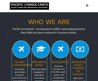 Pacificconsultants.org(PACIFIC CONSULTANTS) Screenshot