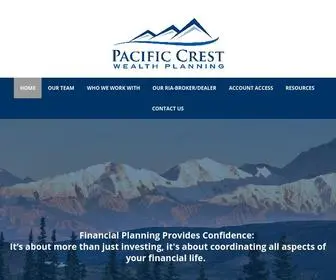 Pacificcrestwp.com(Pacific Crest Wealth Planning) Screenshot