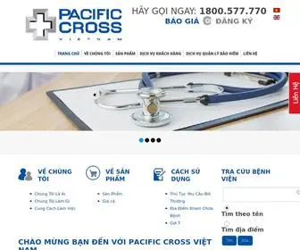 Pacificcross.com.vn(Pacific Cross Vietnam) Screenshot