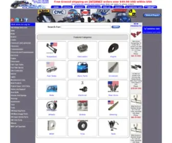Pacificcustoms.com(Pacific Customs Dune Buggy Parts) Screenshot