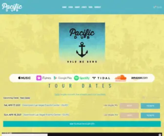 PacifiCDub.com(Pacific Dub Merchandise) Screenshot