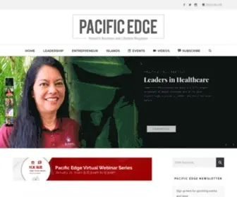 Pacificedgemagazine.com(Pacific Edge Magazine) Screenshot