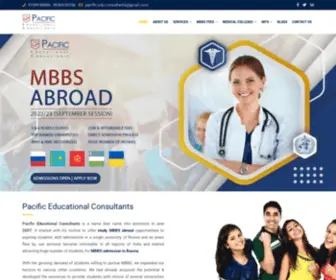 Pacificeducation.in(Study MBBS Abroad) Screenshot