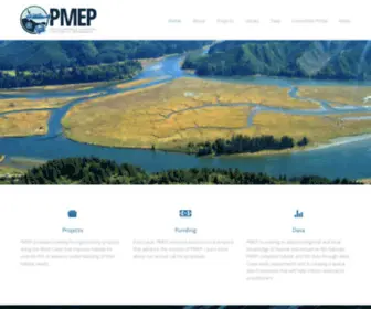 PacificFishhabitat.org(Pacific Marine and Estuarine Fish Habitat Partnership) Screenshot