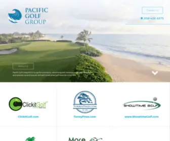 PacificGolfgroup.com(Pacific Golf Group) Screenshot