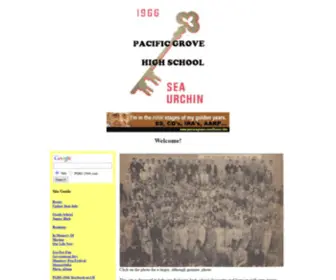 PacificGrovehighschoolclassof1966.com(Pacific Grove High School Class ofIndex) Screenshot