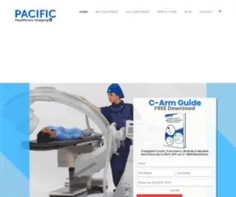 Pacifichealthusa.com(Buy or Lease Refurbished C) Screenshot