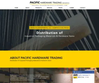 Pacificht.com.my(Industrial Packaging Materials Selangor) Screenshot