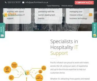 Pacificinfotech.co.uk(Pacific Infotech) Screenshot