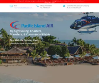 Pacificislandair.com(Pacific Island Air) Screenshot